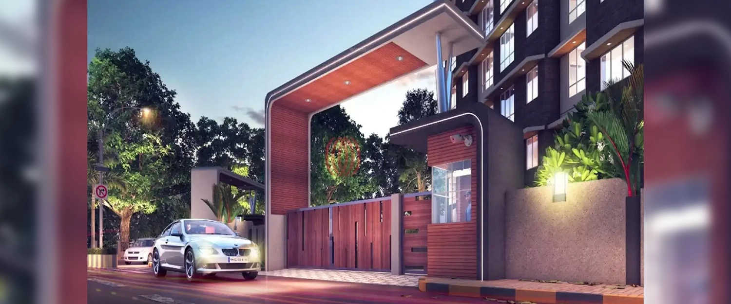 Adityaraj Shanti Sadan Vikhroli - Project Entrance View