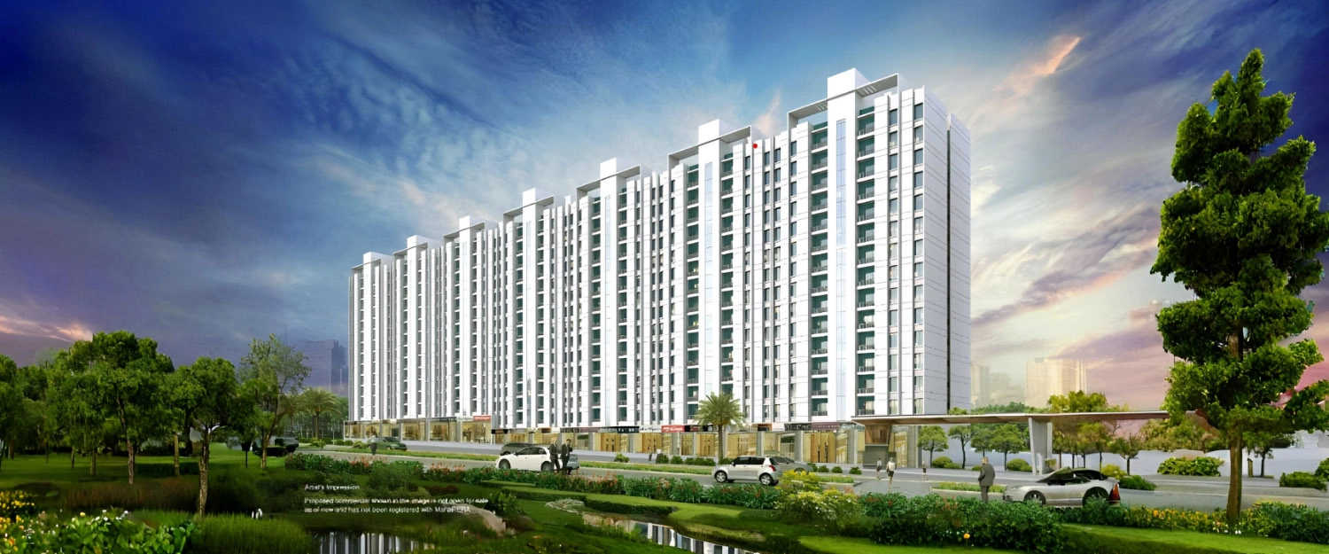 Kumar Megapolis Saffron Hinjewadi - Elevation