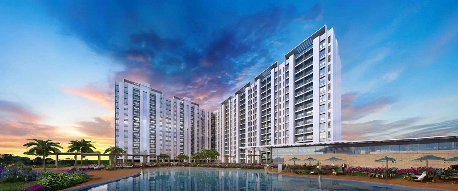 Kumar Megapolis Saffron Hinjewadi - Elevation 3