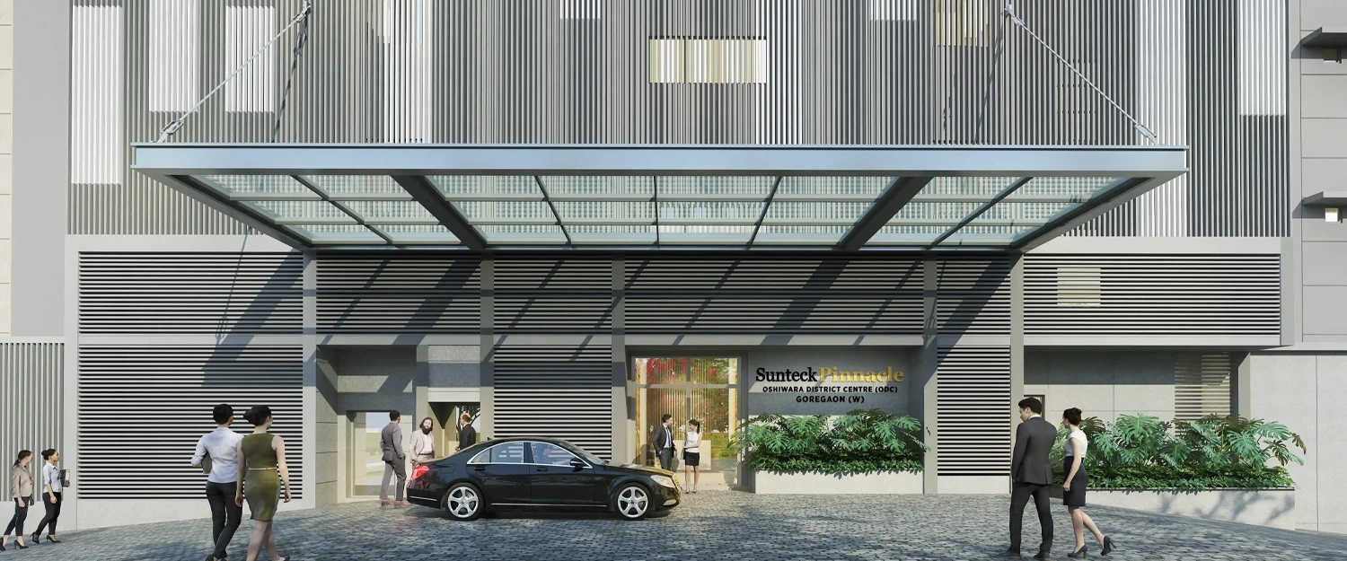 Sunteck Pinnacle Goregaon - Project Entrance View