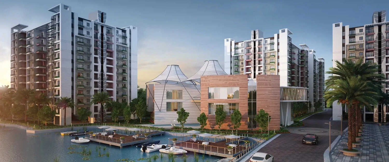 Siddha Waterfront Khardaha - Elevation 2