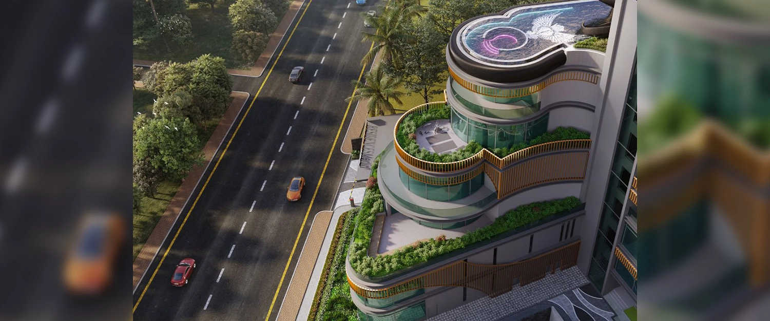 F Residences Merlin Rajarhat - Project Front View