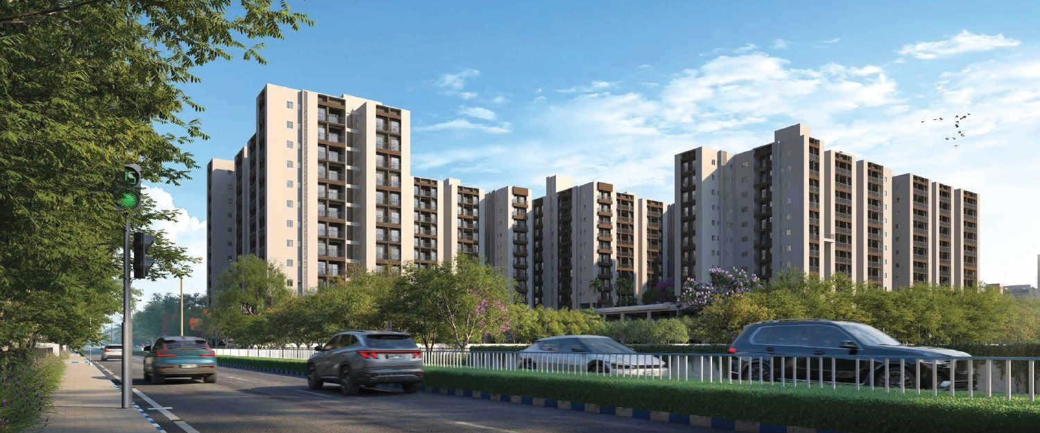 Srijan Spacia Madhyamgram - Elevation