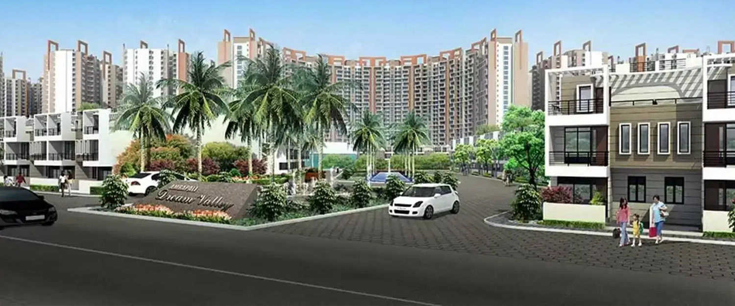 Amrapali Dream Valley Techzone IV Greater Noida W - Project Entrance View