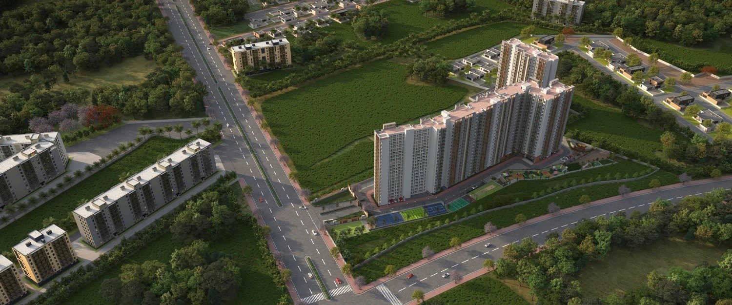 Sowparnika Whispering Petals Hoskote - Elevation 2