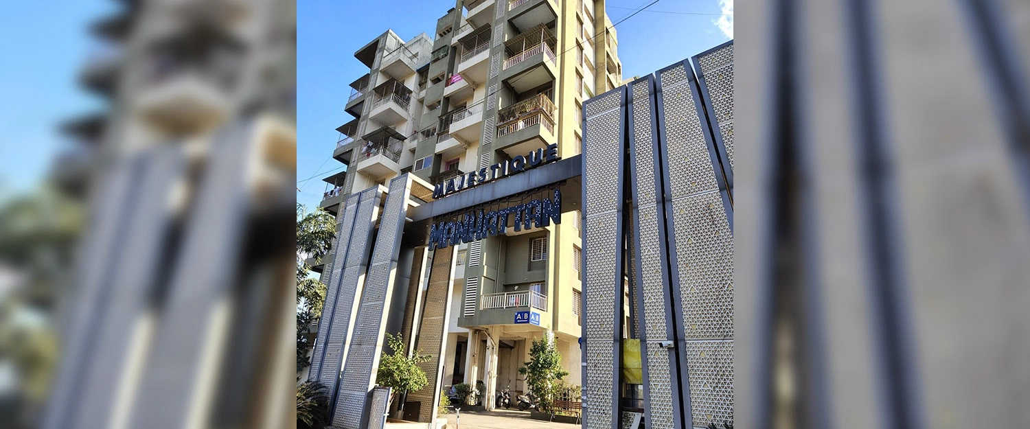 Majestique Manhattan Wagholi - Project Entrance View