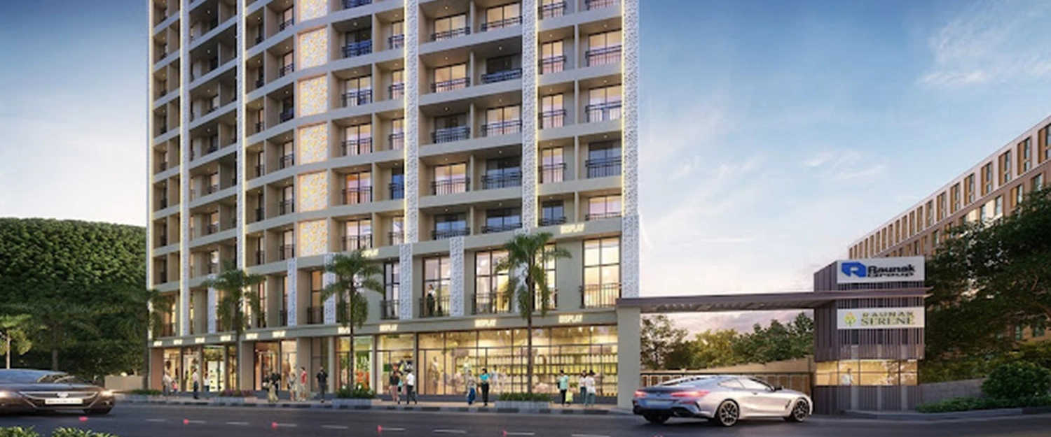 Raunak Codename Hundred Percent Ghodbunder Road - Project Entrance View