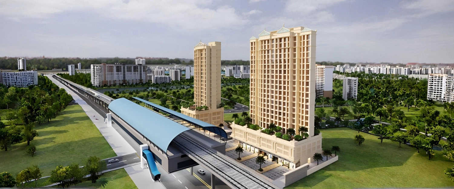 Satyam Oasis Taloja - Elevation 2