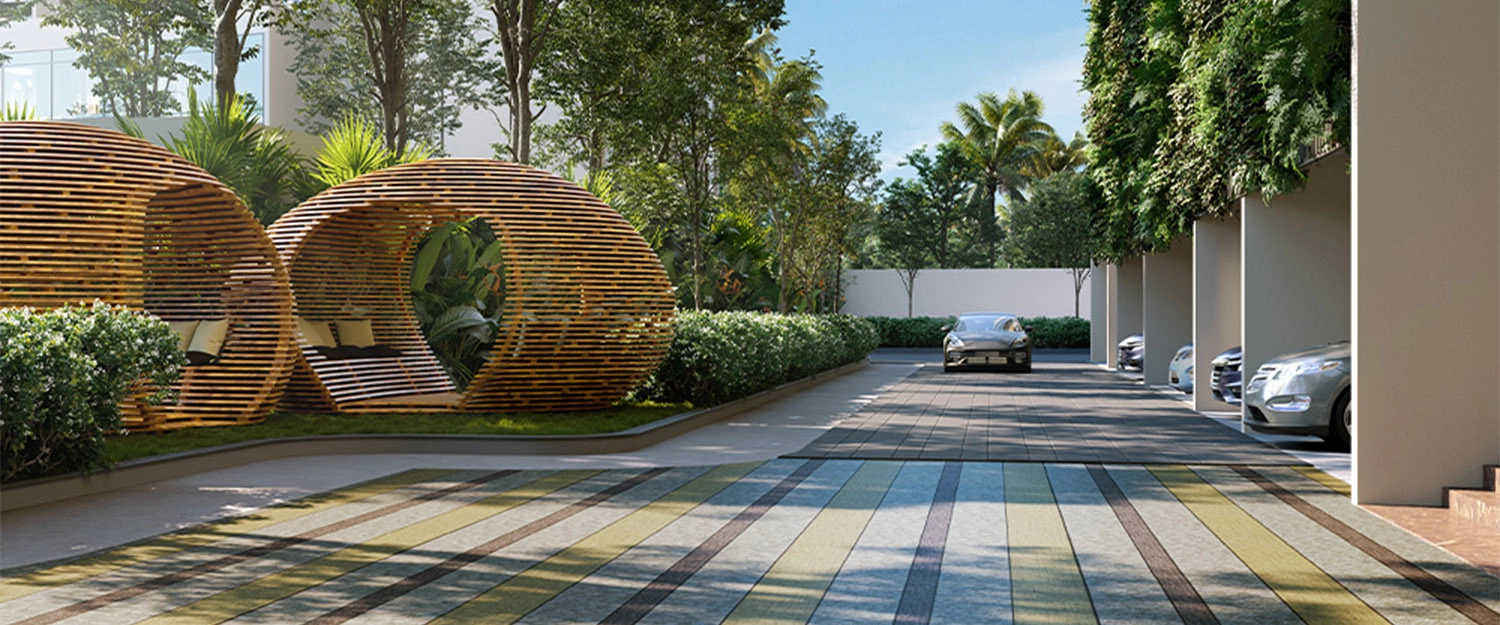 Srijan Optima Rajarhat - Project Entrance View