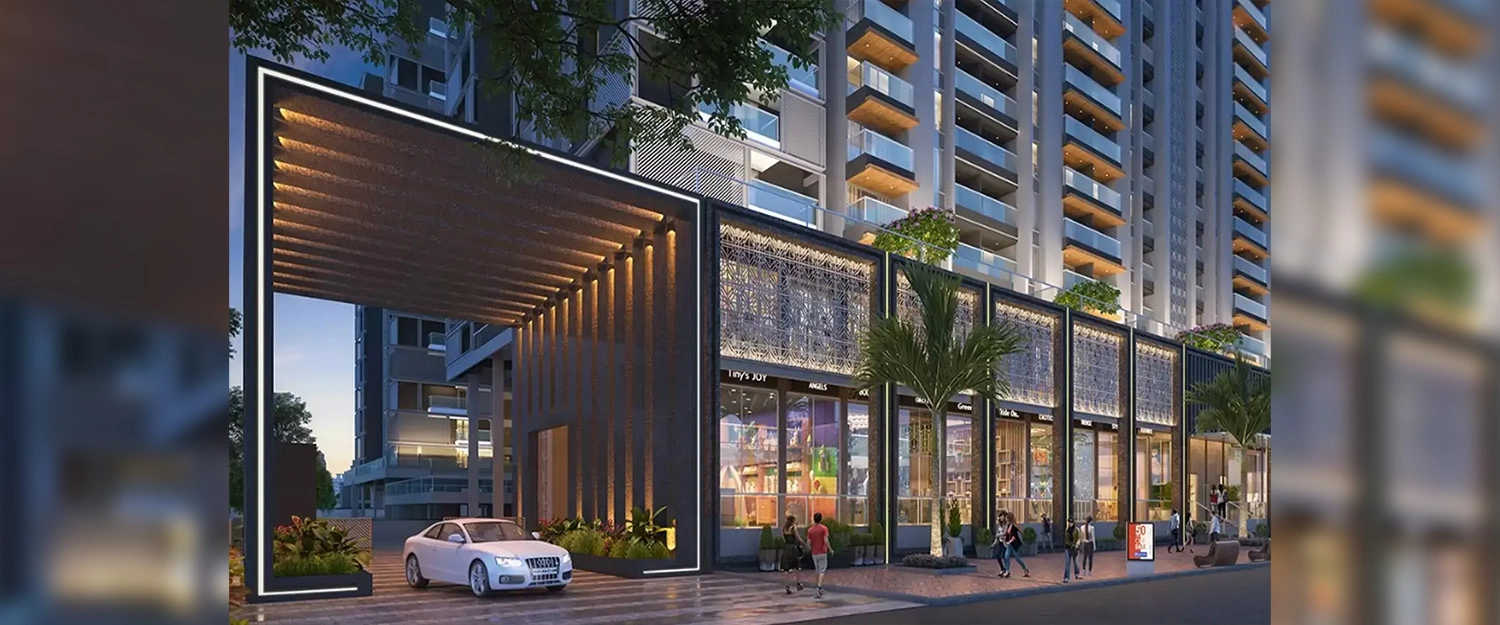 Majestique Landmarks Marbella Kharadi - Project Entrance View