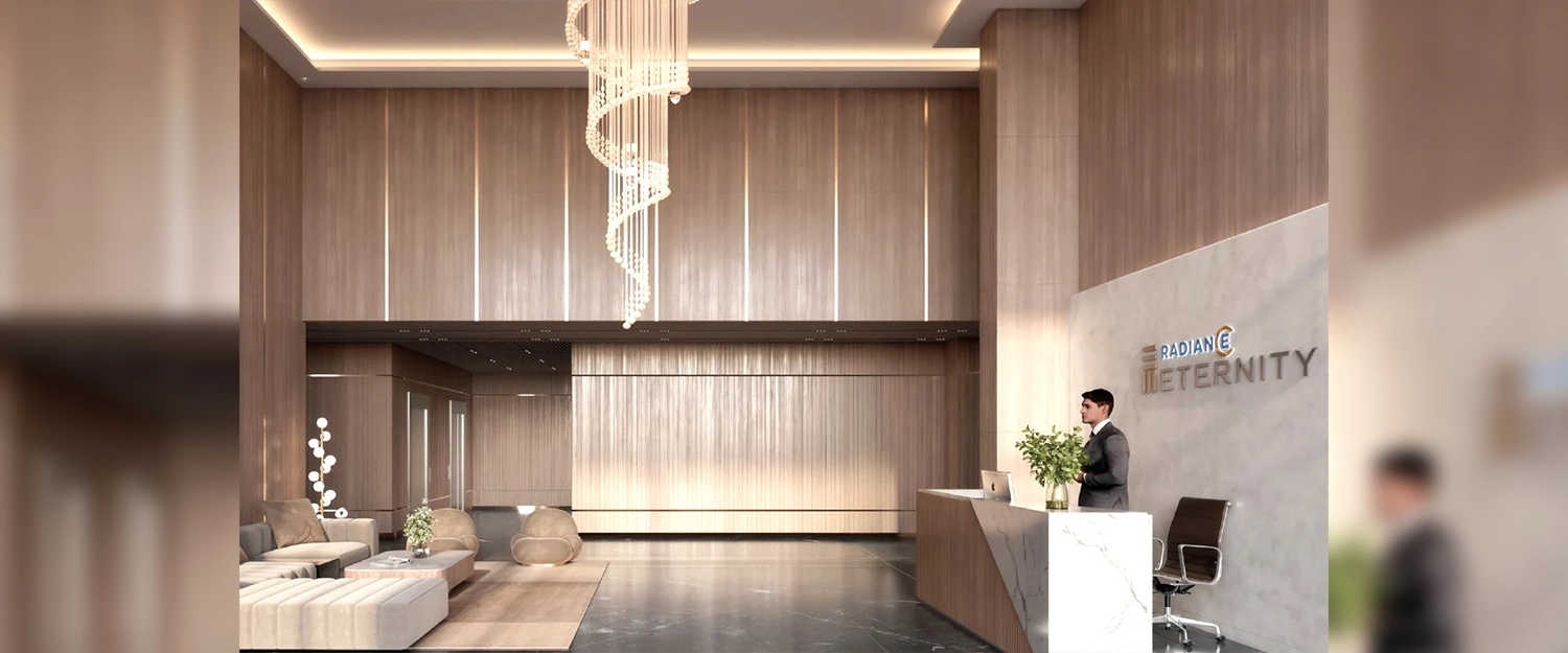 Radiance Eternity Oggiyamduraipakkam - Tower Entrance Lobby