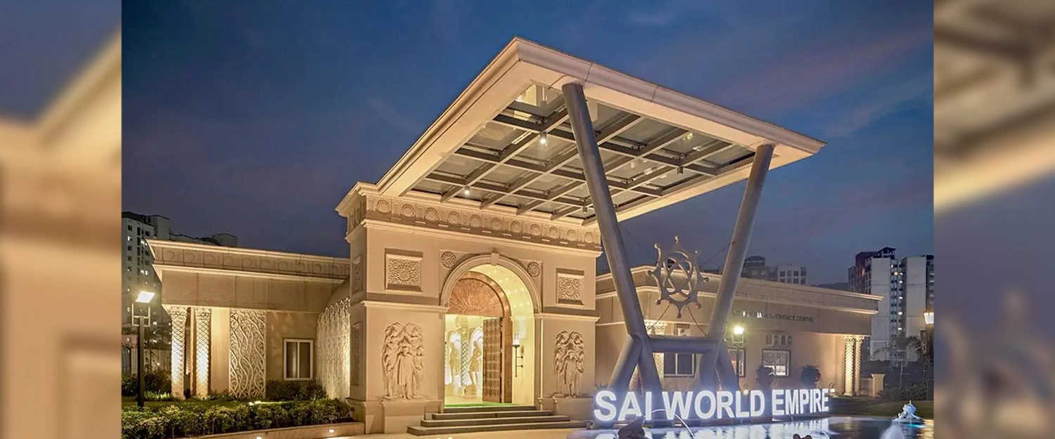 Sai World Empire Kharghar - Project Entrance View