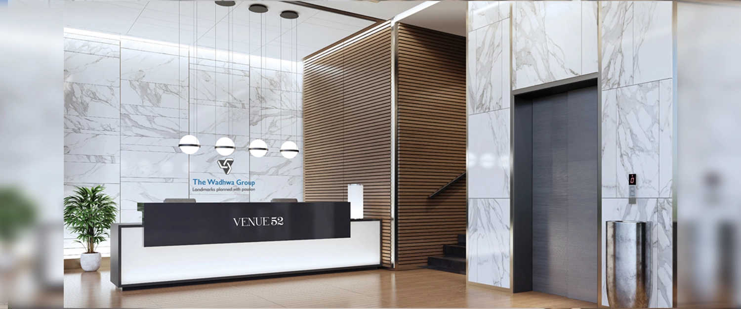 Wadhwa Venue 52 Khar - Tower Entrance Lobby