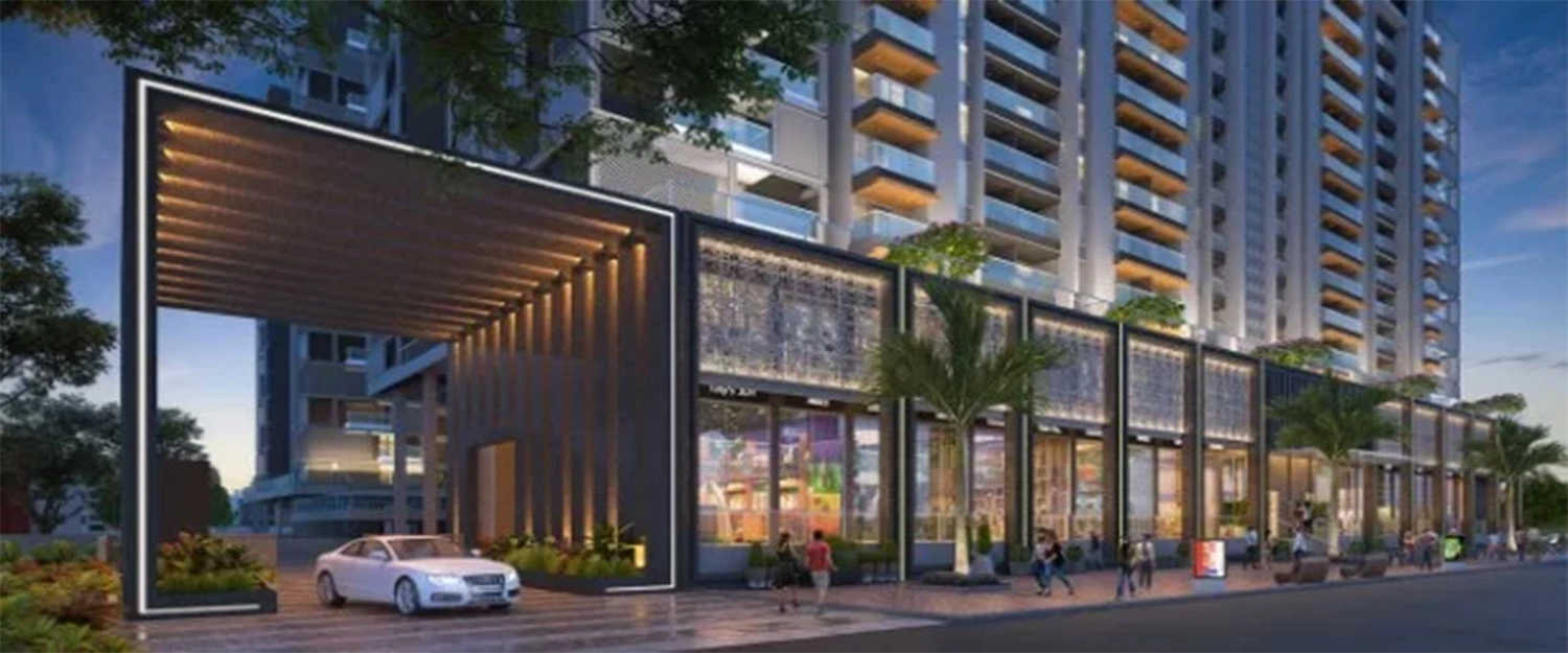 Mantra Montana Dhanori - Project Entrance View