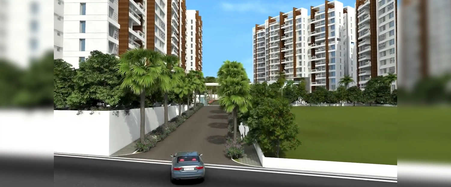 Ganga Hillshire Wagholi - Project Entrance View