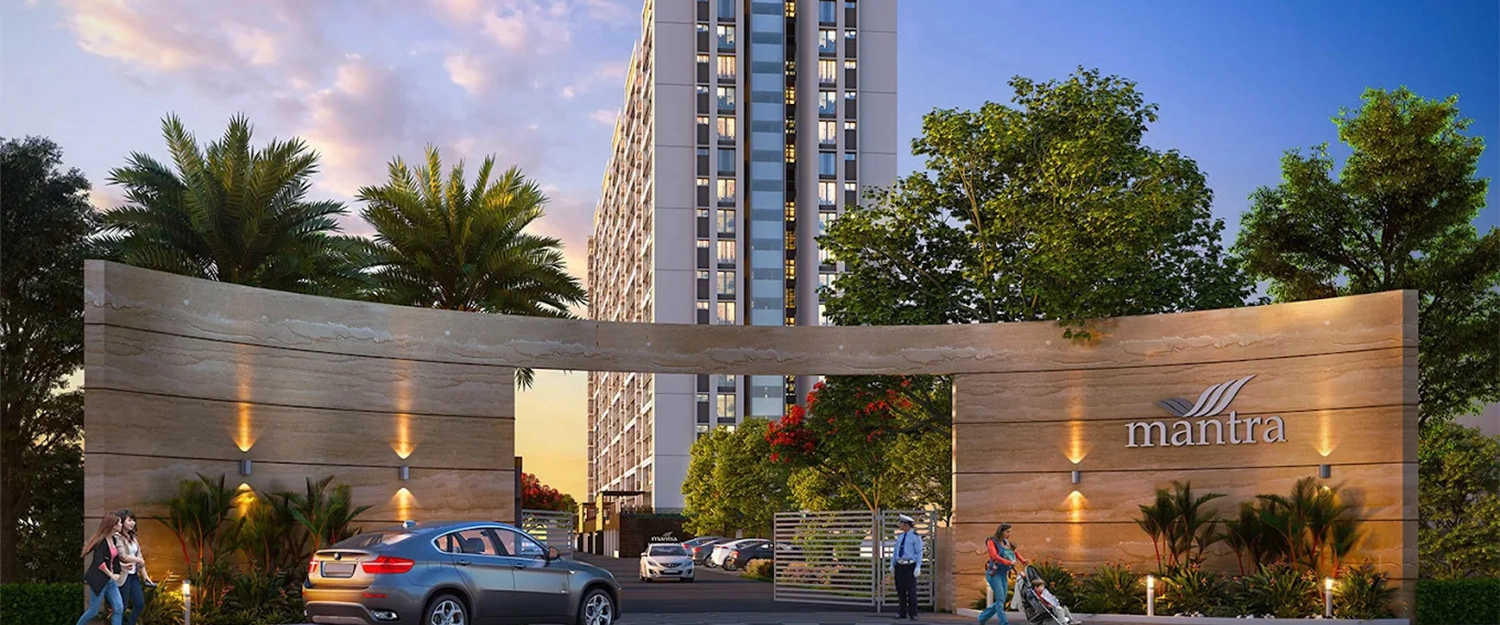 Mantra Monarch Balewadi - Project Entrance View