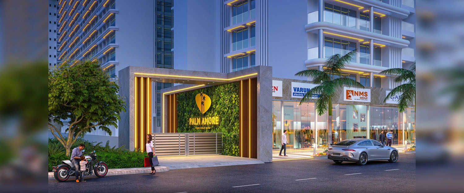 Gami Palm Amore Seawoods - Project Entrance View
