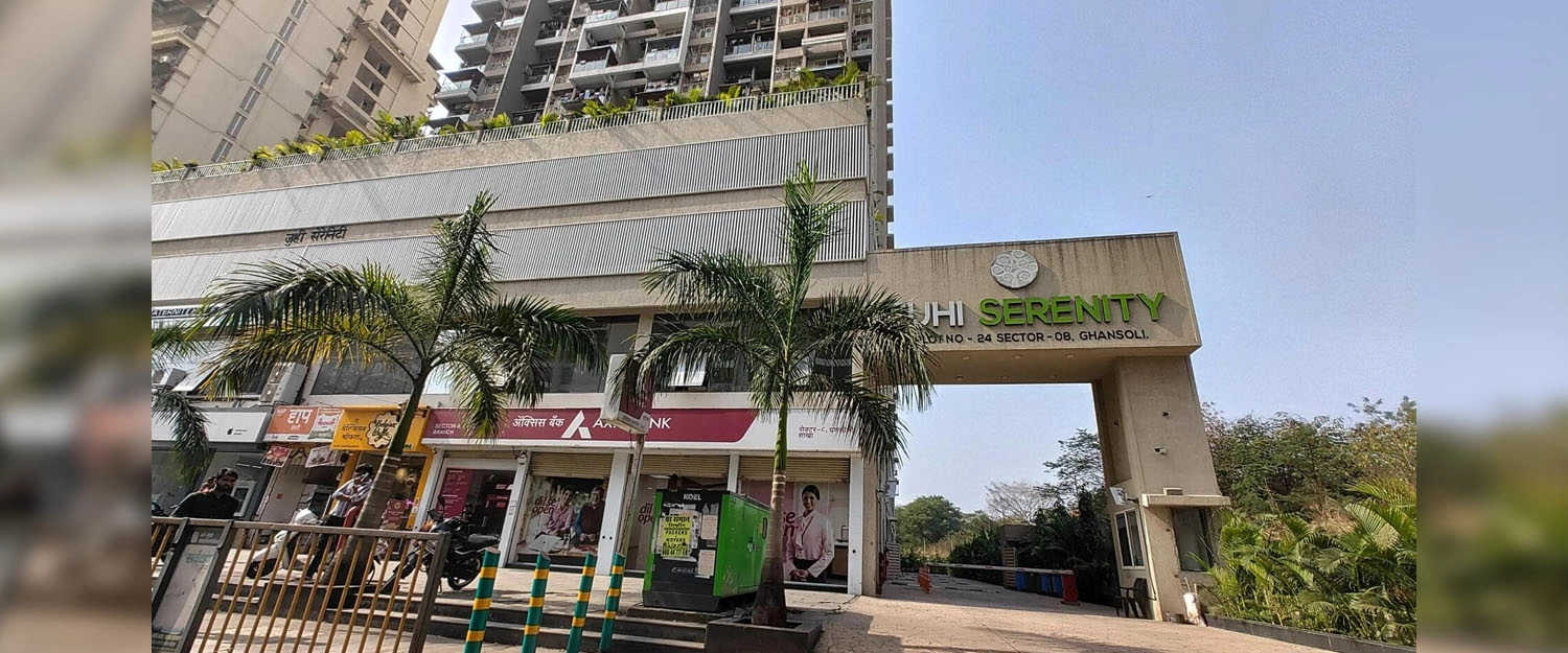 Juhi Serenity Ghansoli - Project Entrance View