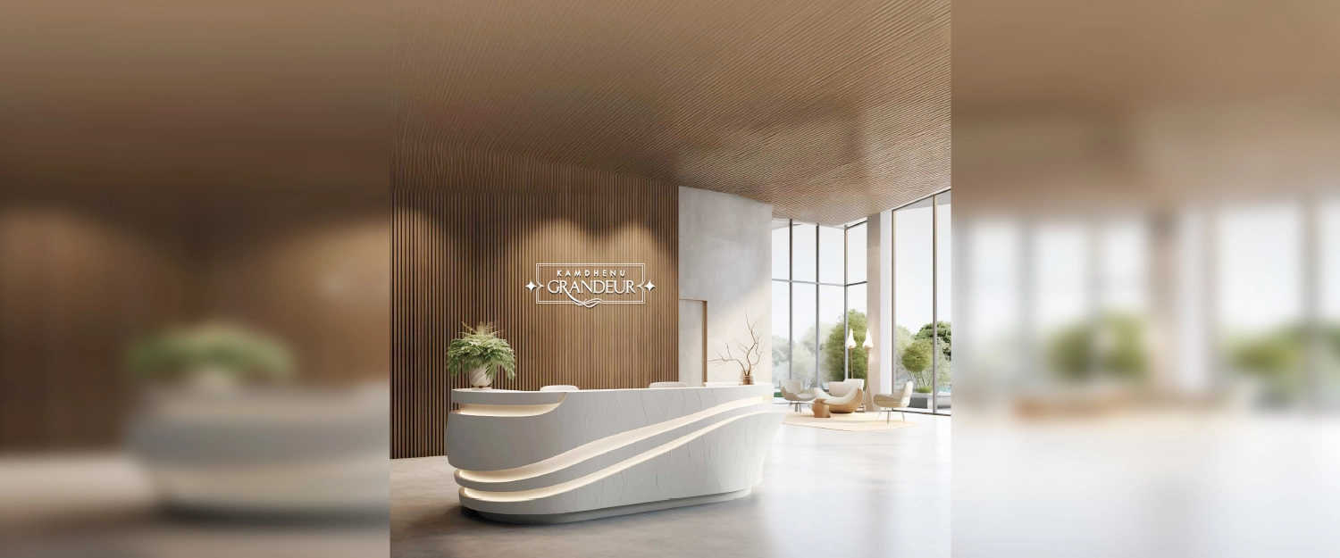Kamdhenu Grandeur Sanpada - Tower Entrance Lobby
