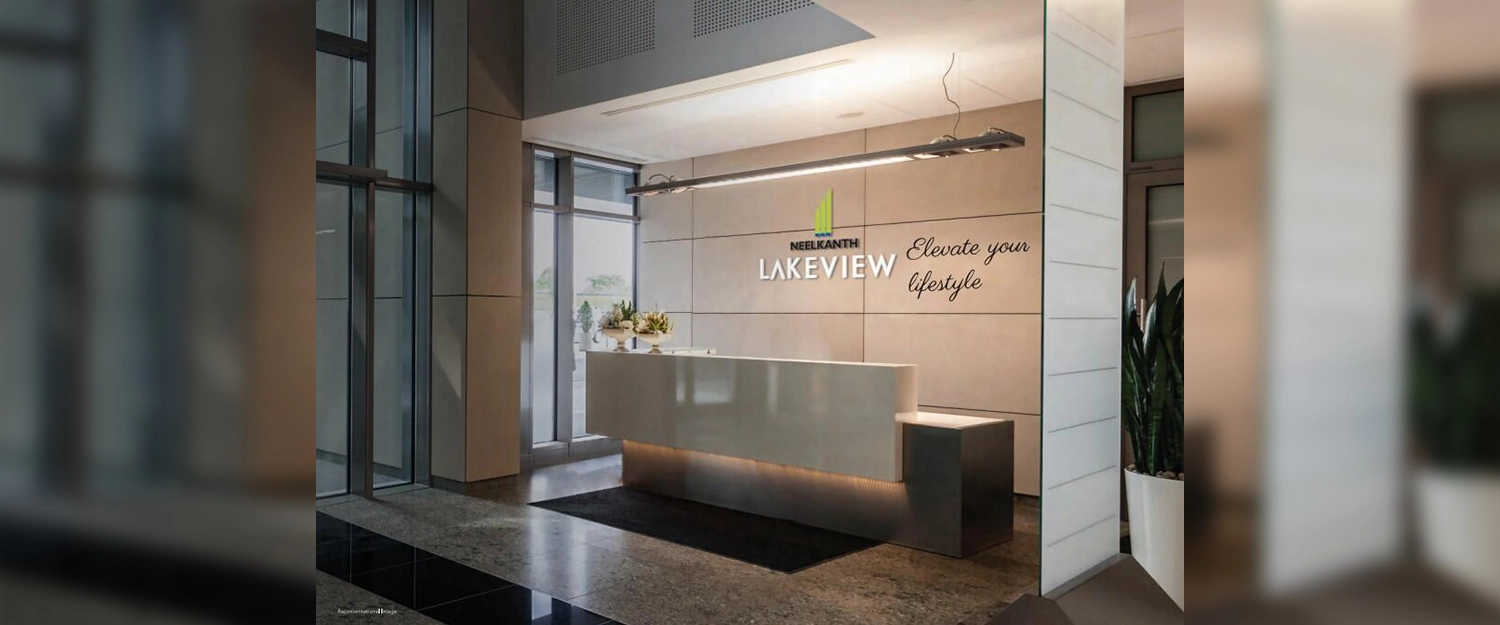 Neelkanth Lake View Pokhran Road 2 - Tower Entrance Lobby