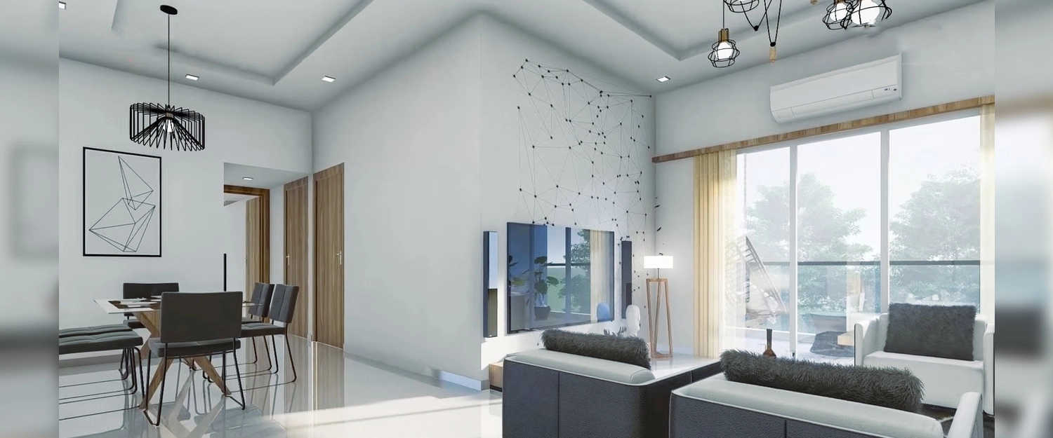 Kohinoor Kaleido Wagholi - Living Room