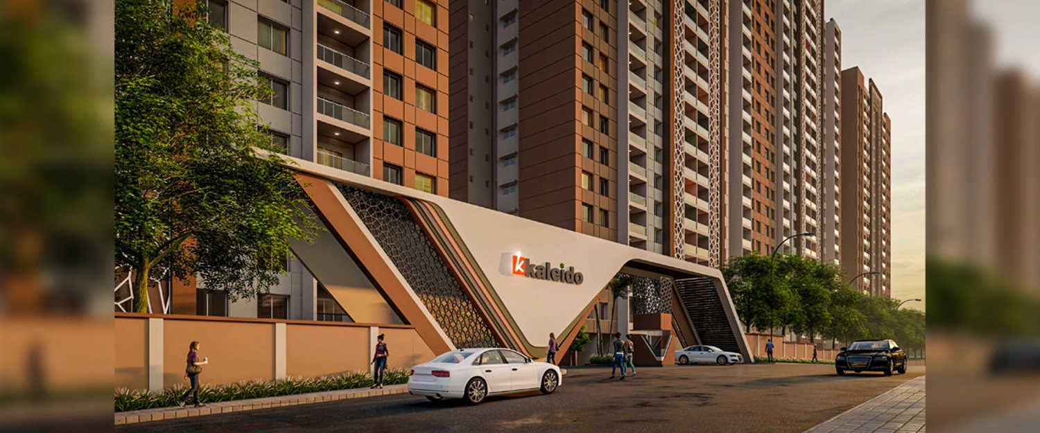 Kohinoor Kaleido Wagholi - Project Entrance View
