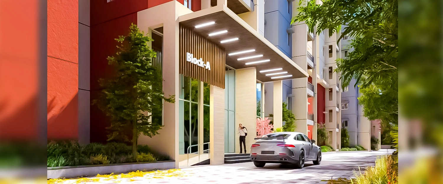 Brigade Enclave Moti Nagar - Tower Entrance Lobby