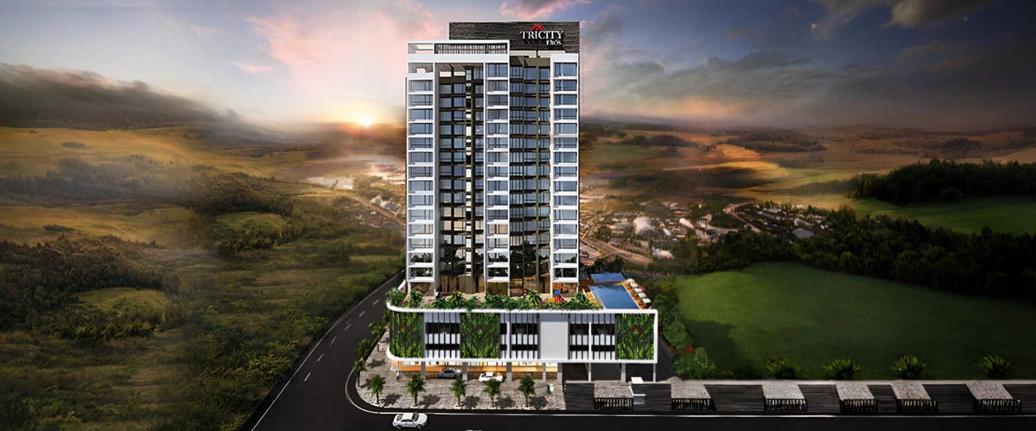Tricity Eros Kharghar - Actual Images