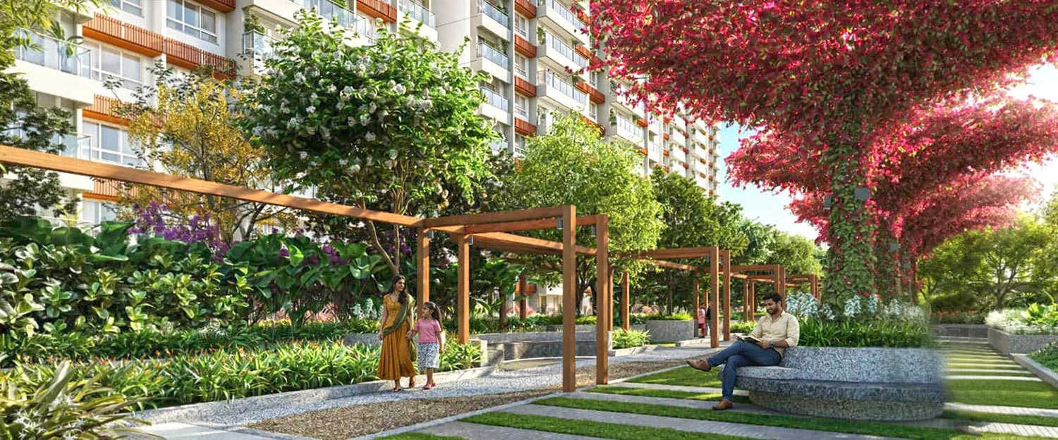 Mahindra Blossoms Whitefield - Garden 2
