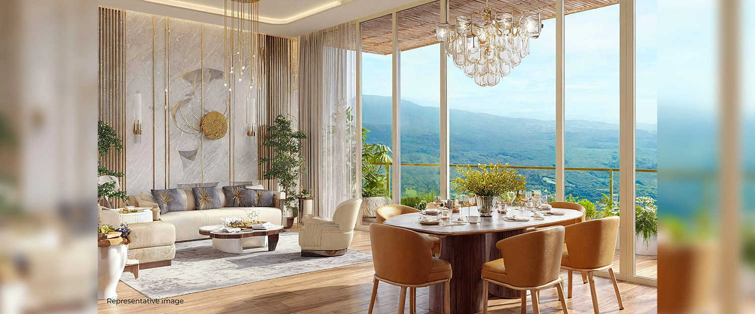 Lodha Camelot Kharadi - Living Room