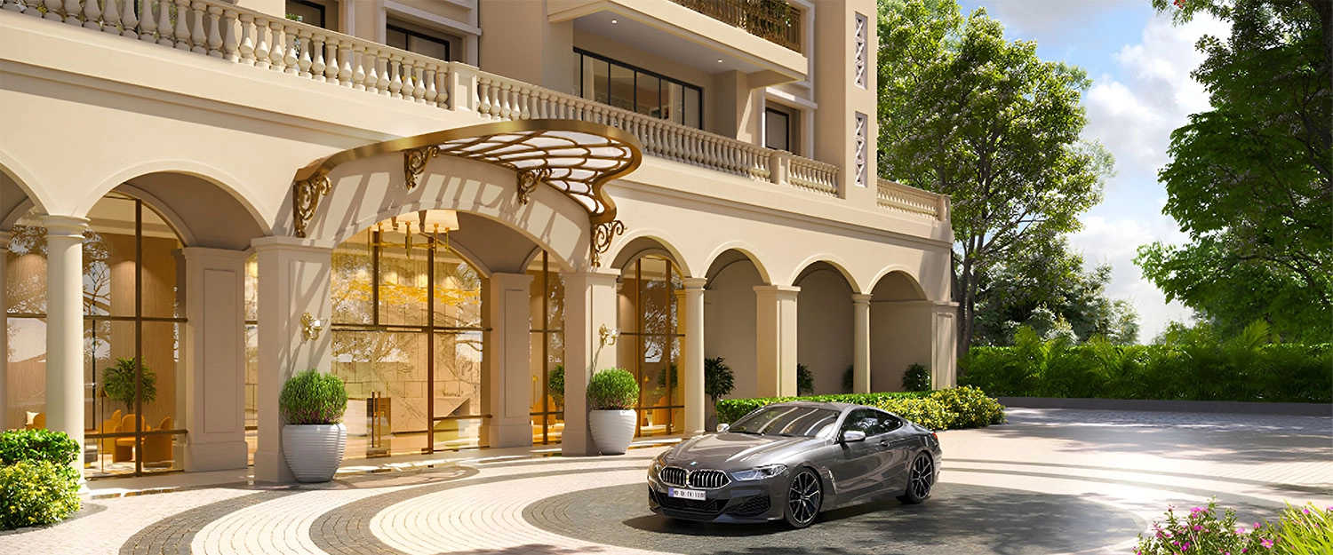 Lodha Azur Hulimavu - Tower Entrance View