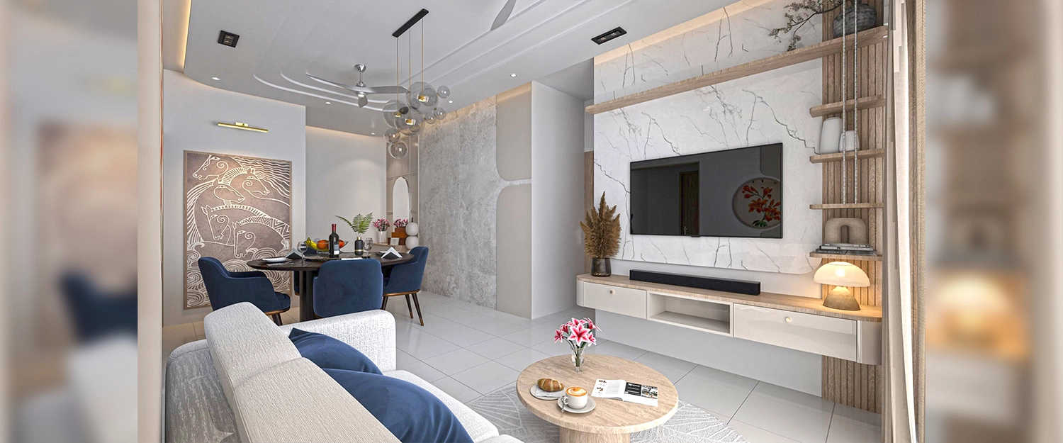 Sowparnika Whispering Petals Hoskote - Living Room