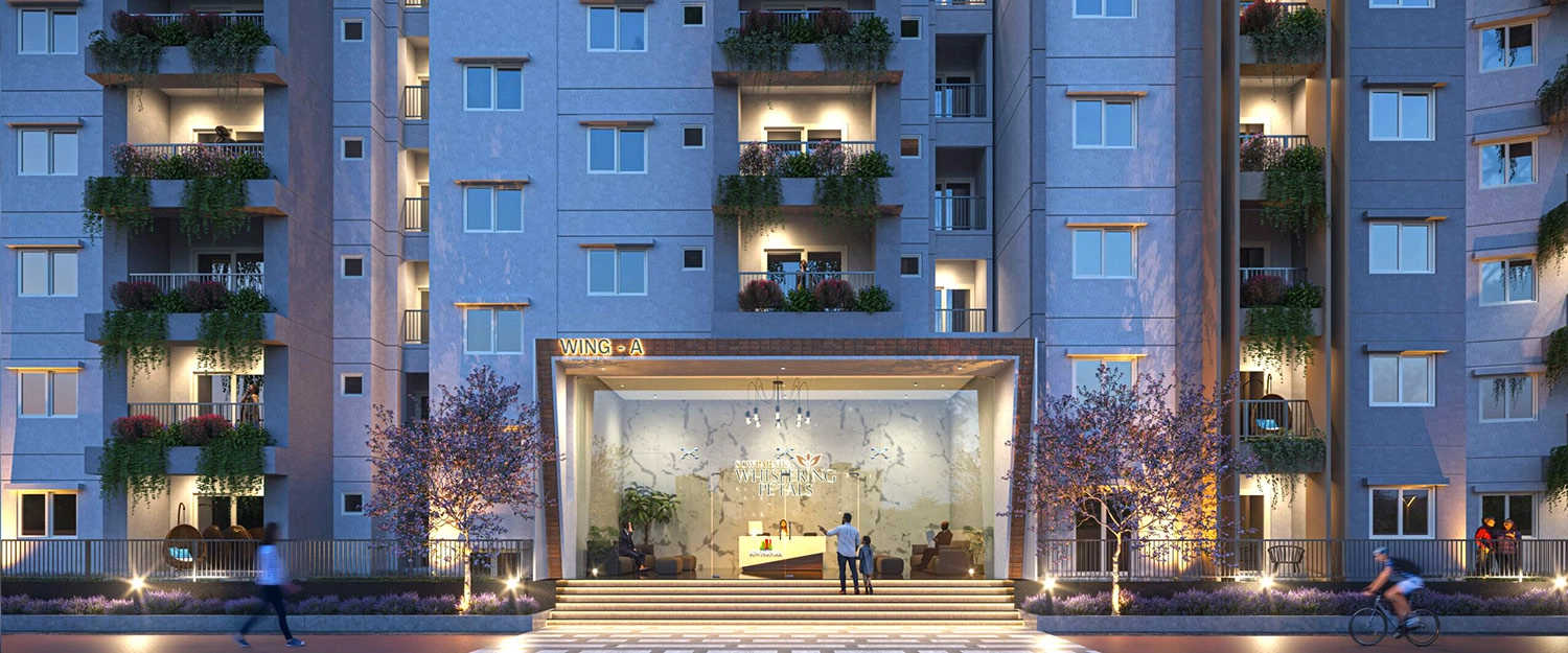 Sowparnika Whispering Petals Hoskote - Project Entrance View