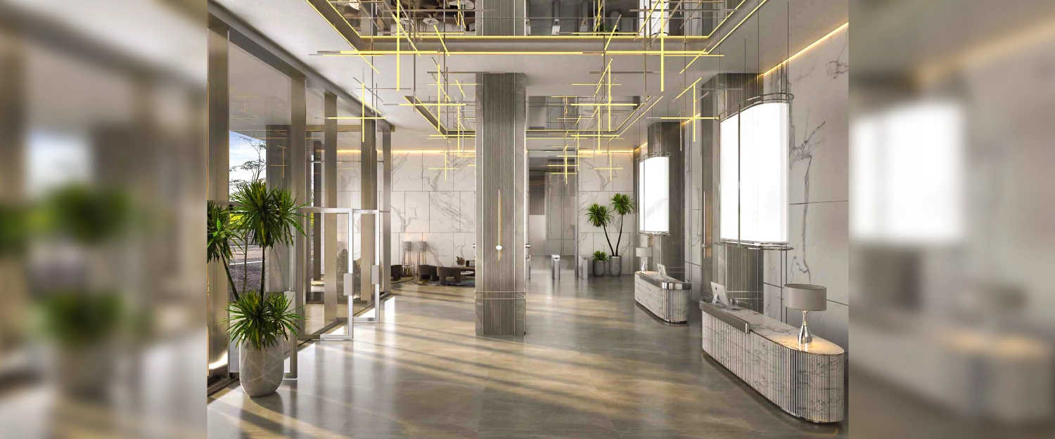 Raheja Prime One Juinagar - Tower Entrance Lobby