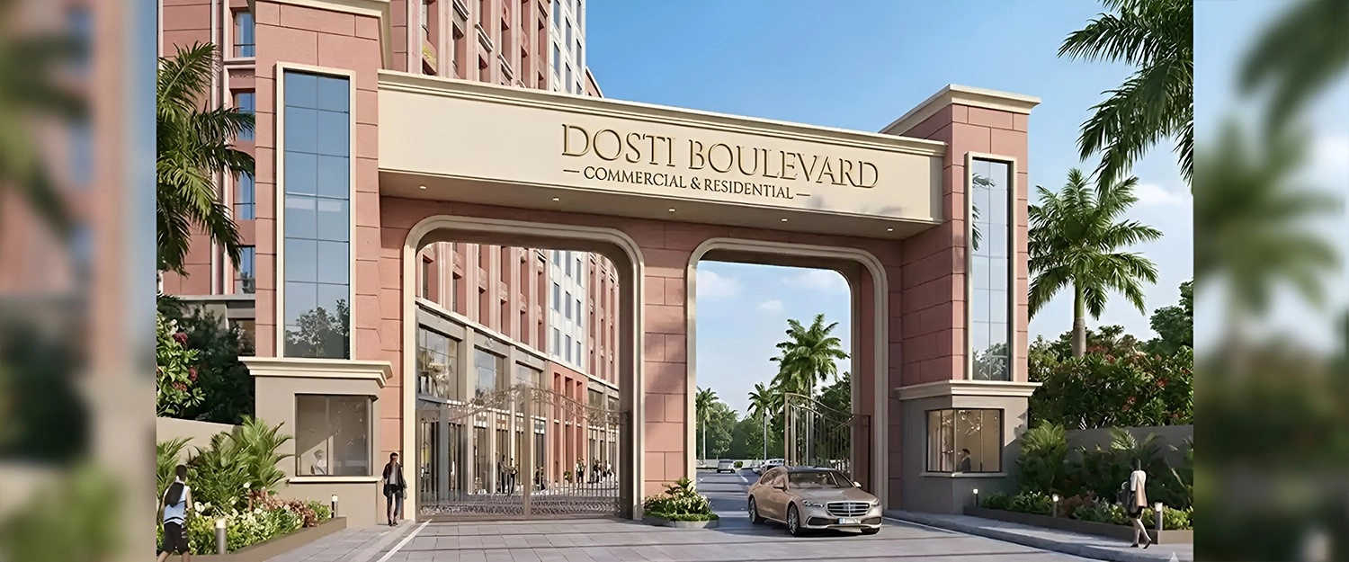 Dosti Boulevard Hadapsar - Project Entrance View