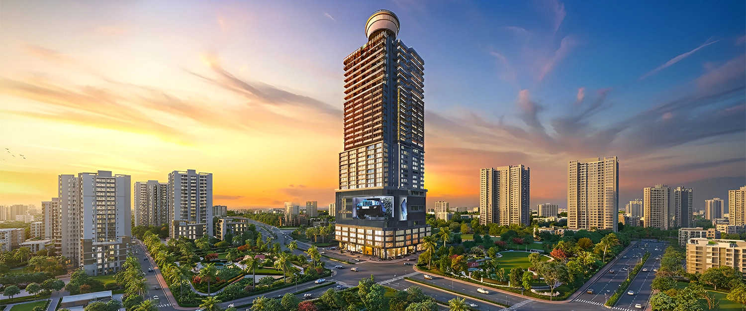 Platinum 9 World Tower Wakad - Elevation