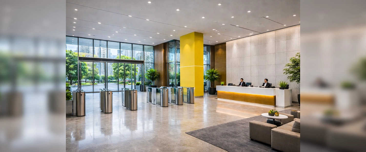 Goodwill Biznest Turbhe - Tower Entrance Lobby