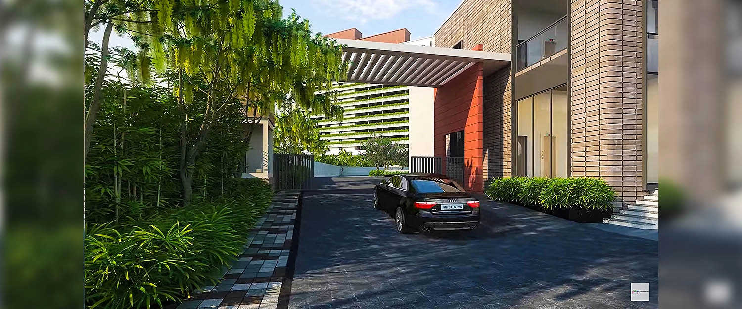 Godrej Panorama Kolshet Road - Project Entrance View