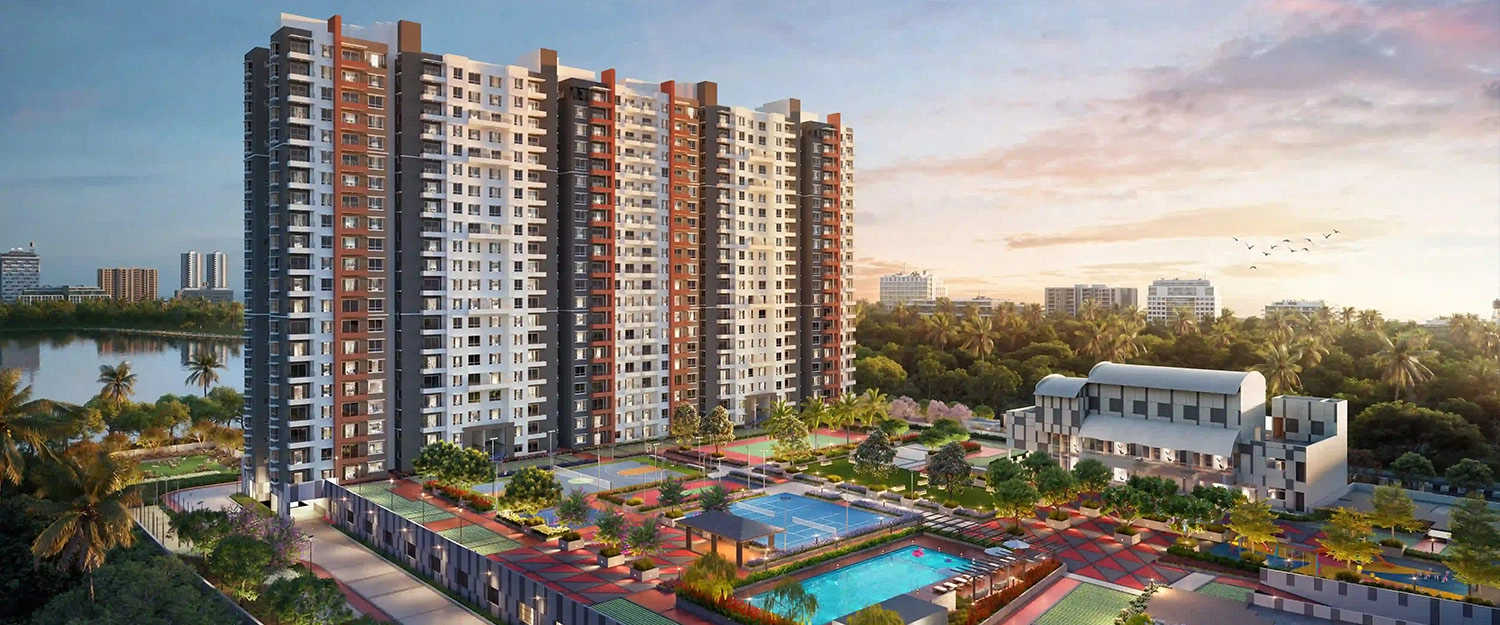 Ajmera Lakeside Yelahanka - Elevation 1
