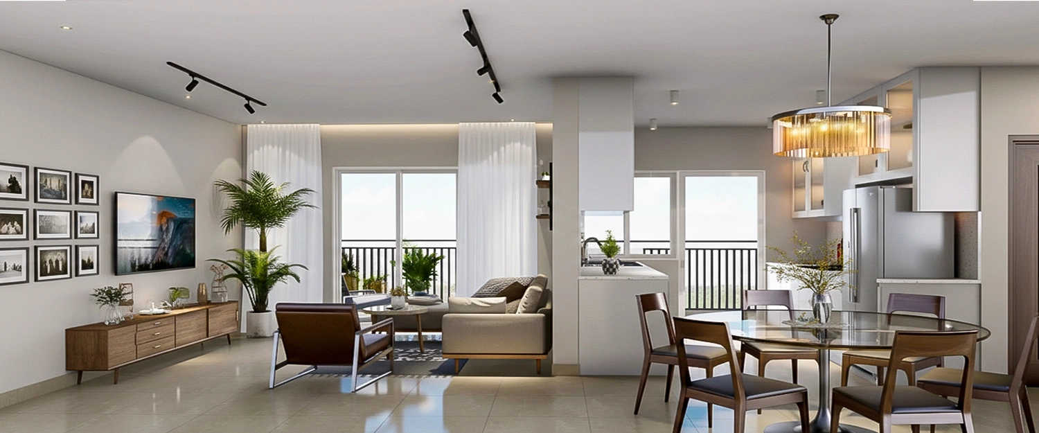 Shriram The Poem Jallahalli - Living Room