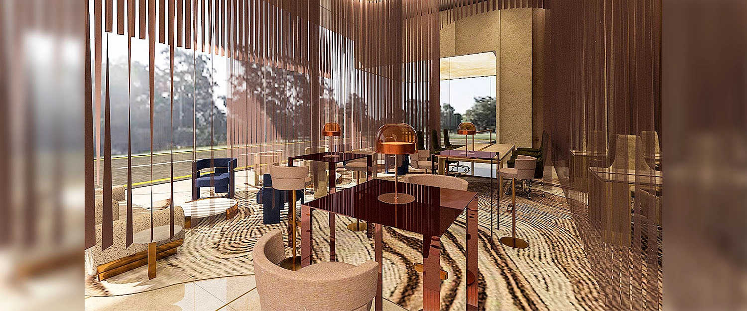 Raymond Realty Pokhran Road 1 - Tower Entrance Lobby