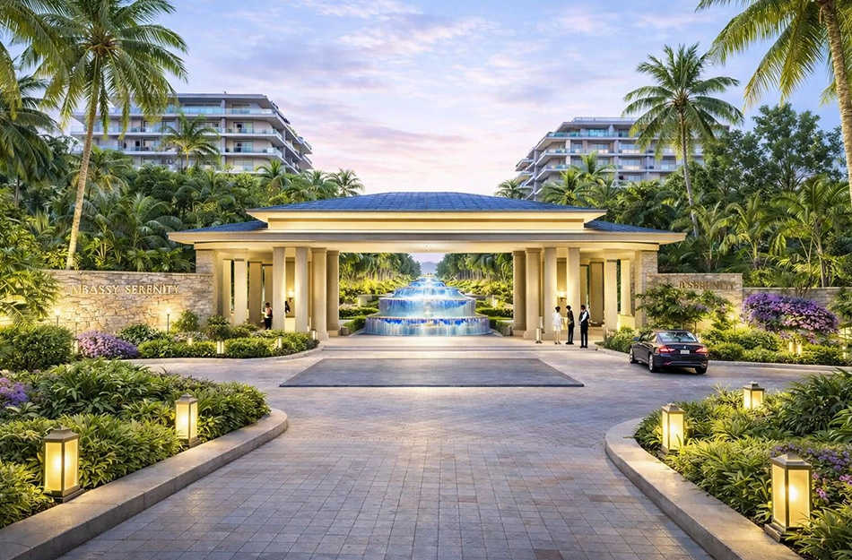 Embassy Serenity Alibaug - Project Entrance View