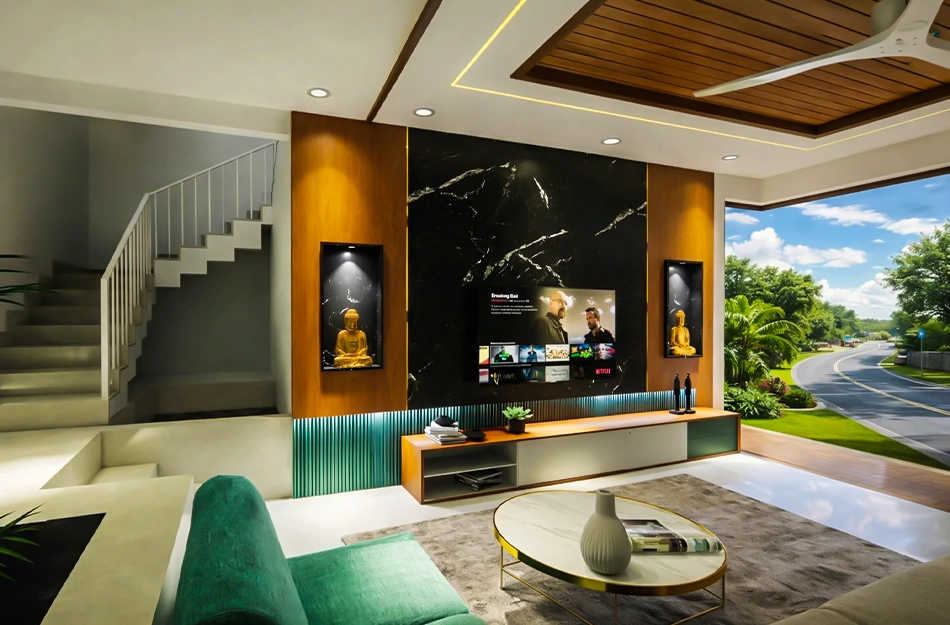 Merusri Antelopes Boodihal - Living Room