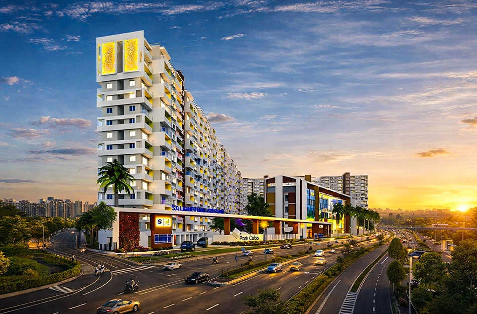 Sattva Park Cubix Devanahalli - Elevation 2