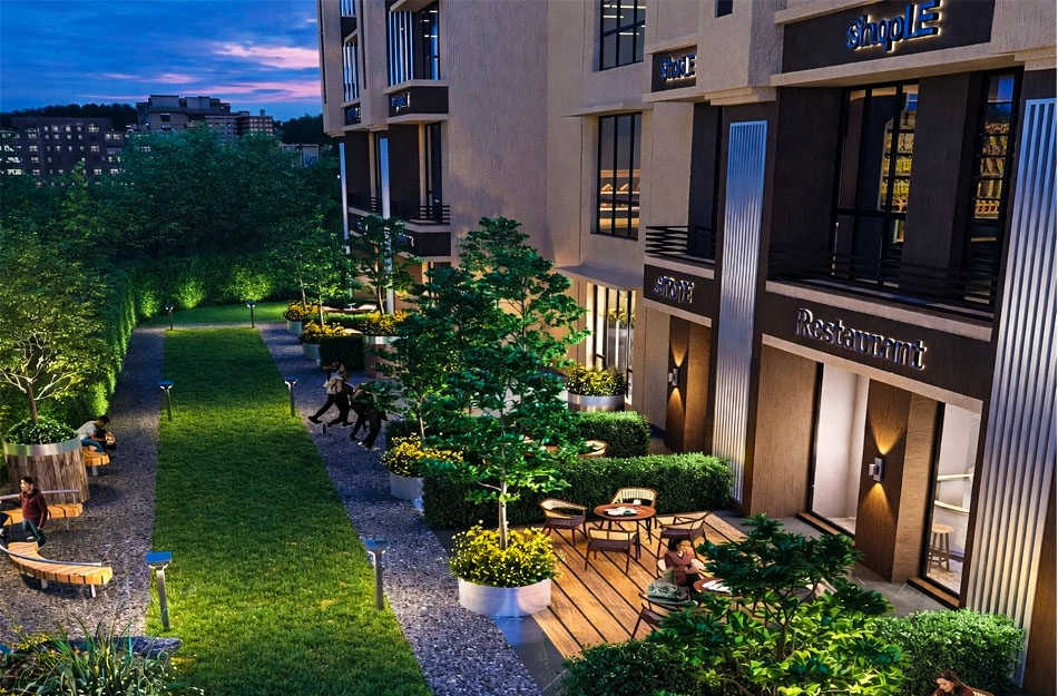 Lodha Signet Kolshet Road - Park