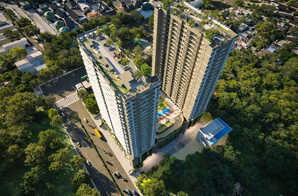 Ajmera One Kalyan Ulhasnagar - Elevation