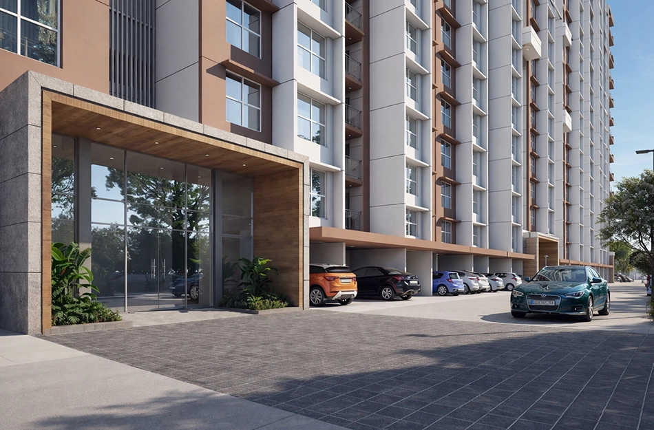 Godrej Park Springs Manjri - Project Entrance View
