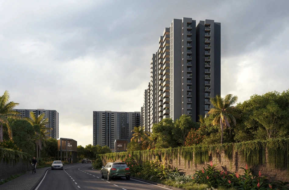Assetz Mizumi Reserve Kudlu - Project Entrance View