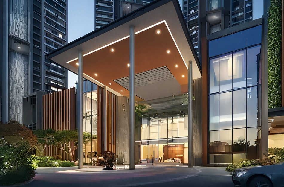 Spenta Ornata Chembur - Project Entrance View