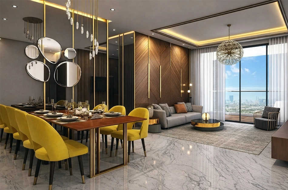 Lodha Hanging Gardens Dombivali - Dining Area